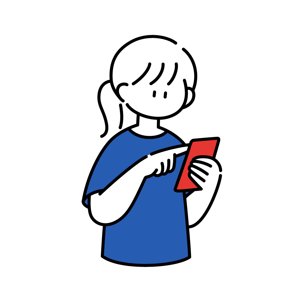 スマホ操作